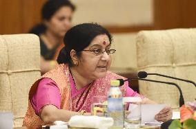 India External Affairs Minister Sushma Swaraj