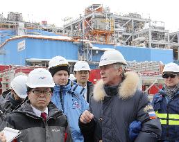 LNG plant in Russia