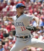 Baseball: Chicago Cubs' Darvish