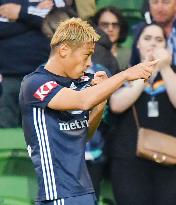 Soccer: Melbourne Victory's Honda