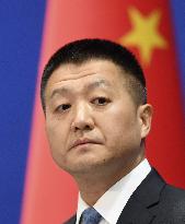 Chinese Foreign Ministry spokesman Lu Kang