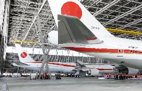 New Japanese government plane