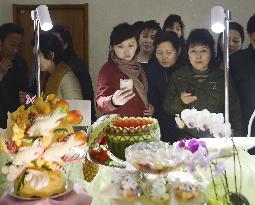 Cooking contest in Pyongyang