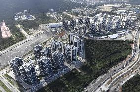 Aerial photo of Rio de Janeiro Olympics facility