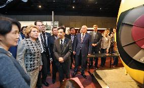 Russian Federation Council speaker visits Nagasaki