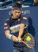 Tennis: Nishikori loses to Wawrinka in Cincinnati