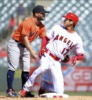 Baseball: Angels' Ohtani