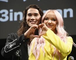 Dove Cameron and Booboo Stewart in Japan