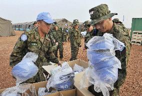 GSDF engineers in South Sudan