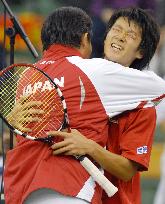 Sugita becomes youngest Japanese to win Davis Cup match