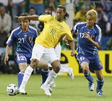 Japan beaten by Brazil 4-1 in World Cup Group F match