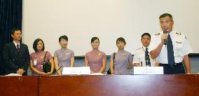 China Airlines crew members tell of harrowing Naha escape