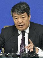 China's top economic planner speaks in Beijing