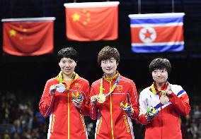 Olympics: Ding wins women's table tennis gold