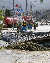 Typhoon Lionrock hits northern Japan