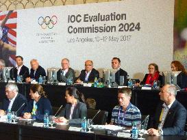 IOC Evaluation Commission visits Los Angeles