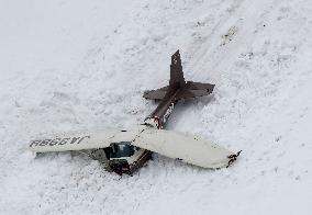 4 aboard found dead from wreckage of plane in Northern Japan Alps