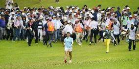 Golf: Miyazato 26th in possibly last tournament in Japan