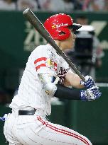 Uebayashi completes Hawks comeback against Fighters