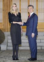 Ivanka Trump meets Moon