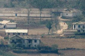North Korean village