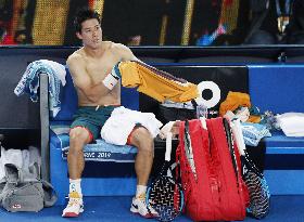 Tennis: Nishikori at Australian Open