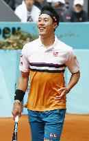 Tennis: Kei Nishikori at Madrid Open