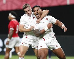 Rugby World Cup in Japan: England v Tonga