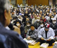 TEPCO apologizes to Fukushima residents