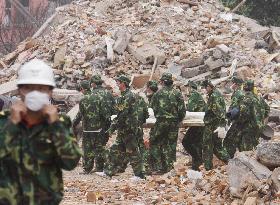 Photos from quake-devastated China's Sichuan Province