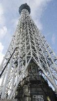 Tokyo Sky Tree tops 400 meters