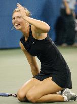Sharapova wins U.S. Open