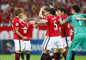 Soccer: Urawa shellshock 10-man Kawasaki to return to ACL semifinals