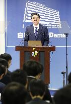 Abe to assemble Cabinet with haste