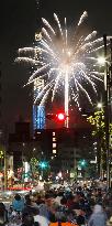 Firework festival in Tokyo