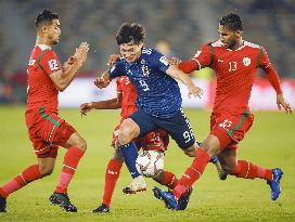 Football: Japan vs. Oman at Asian Cup