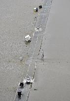 Heavy rain in southwestern Japan