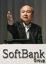 Softbank earnings announcement