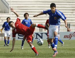 Japan vs Syria in Asian qualifiers for Beijing Olympic