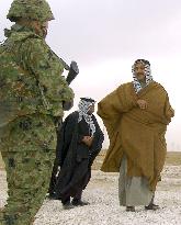 GSDF negotiates rent for Iraq camp site
