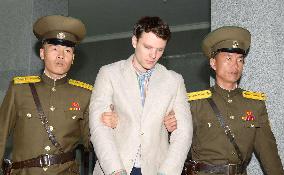 N. Korea sentences American student to 15 years' hard labor
