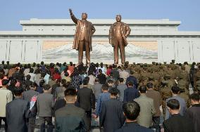 N. Korea marks birthday of country founder