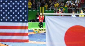 Olympics: Medal ceremony for women's wrestling 53-kg