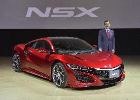 Honda launches new NSX sports car in Japan