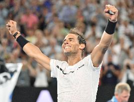 Nadal beats Monfils in Australian Open 4th round