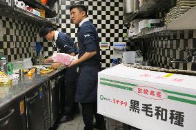 Japanese beef shipped to Taiwan for 1st time in 16 years
