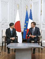 Japan's Crown Prince Naruhito in France