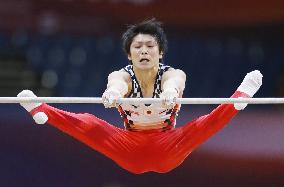 Gymnastics: Kohei Uchimura at world championships