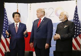 Japan, U.S., India talks