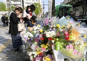 Fatal car crash in Tokyo